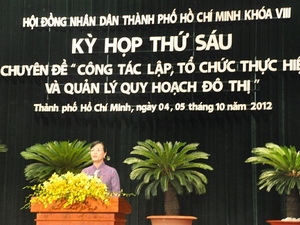 ปิดการประชุมครั้งที่6สภาประชาชนนครโฮจิมินห์สมัยที่8