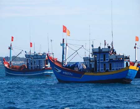 อาชีพประมงของชาวเกาะลี้เซิน