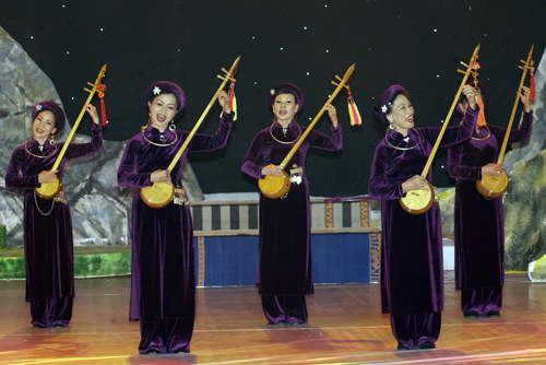 นิทรรศการ มรดกวัฒนธรรม แทน ในจังหวัดหลางเซิน