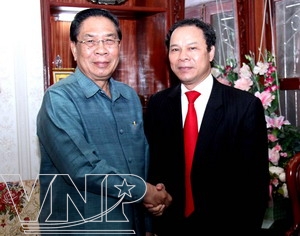 ผู้นำลาวยืนยันความสัมพันธ์พิเศษเวียดนาม-ลาว