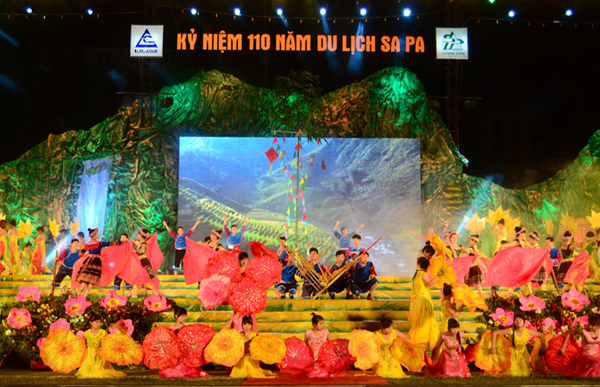 การท่องเที่ยวเมืองซาปาจังหวัดลาวกายครบรอบ110ปี