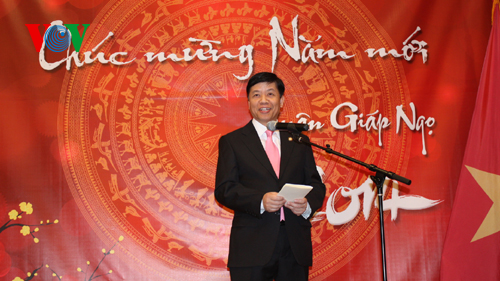 ชมรมชาวเวียดนามในต่างประเทศฉลองตรุษเต๊ตปีมะเมีย2014