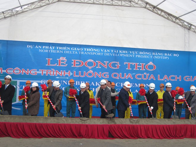 วางศิลาฤกษ์โครงการคมนาคมทางน้ำที่ใหญ่ที่สุดในภาคเหนือ