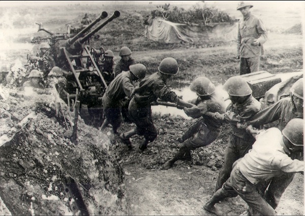 เส้นทางเข้าสมรภูมิเดียนเบียนของหน่วยปืนใหญ่ขนาด105มม.