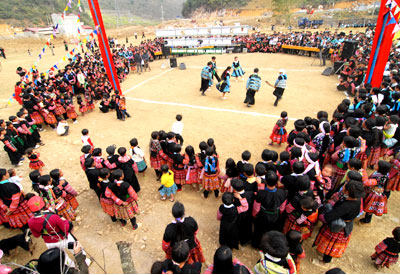 เทศกาลปีใหม่ของชาวม้งในเวียดนาม