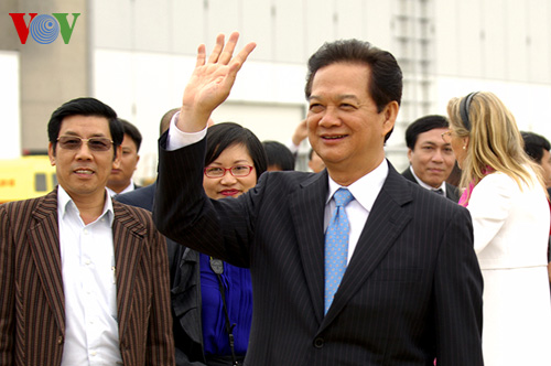 นายกฯเวียดนามเสร็จสิ้นการเยือนเบลเยี่ยมกับอียูและเริ่มการเยือนเยอรมนี