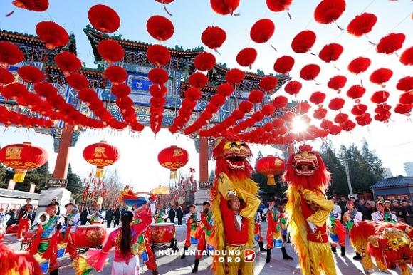 ชาวเอเชียหลายประเทศได้ร่วมกันฉลองปีใหม่ประเพณีด้วยความชื่นมื่น