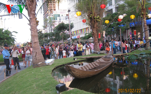 นักท่องเที่ยวต่างชาติที่เดินทางมาเที่ยวเวียดนามในช่วงตรุษเต๊ตเพิ่มขึ้น