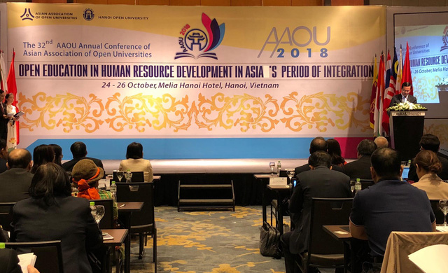 แลกเปลี่ยนประสบการณ์เกี่ยวกับการศึกษาลักษณะเปิดในการพัฒนาบุคลากรในเอเชีย