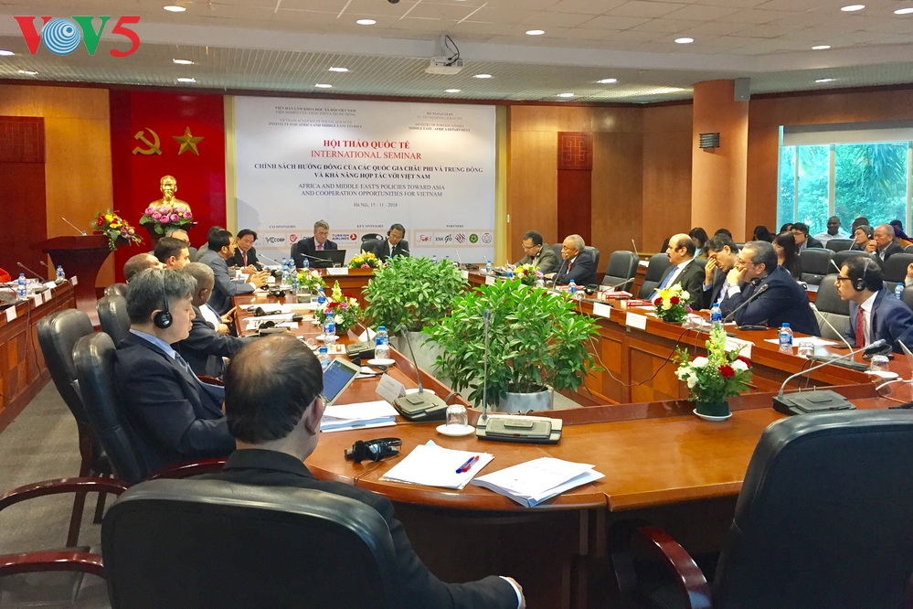 แอฟริกาและตะวันออกกลางให้ความสำคัญต่อบทบาทของเวียดนามในนโยบายมุ่งสู่ทิศตะวันออก