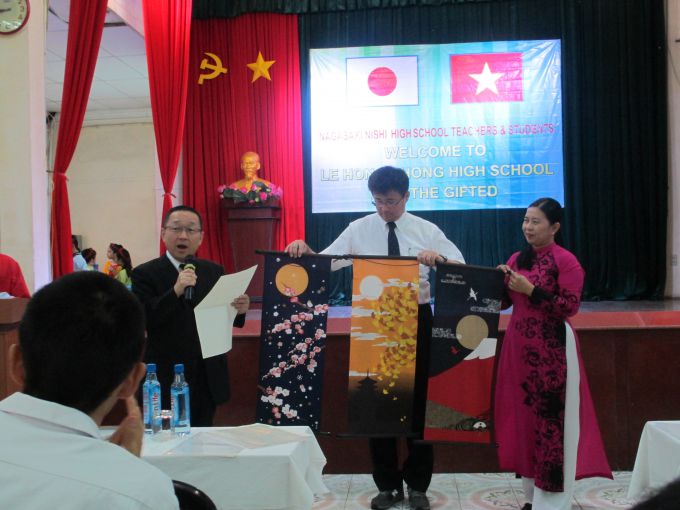 베트남 호치민 시와 일본 나가사키 현의 학생 교류 강화