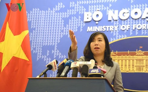 베트남, 베트남 황사 군도에서의 중국 군사훈련  반대