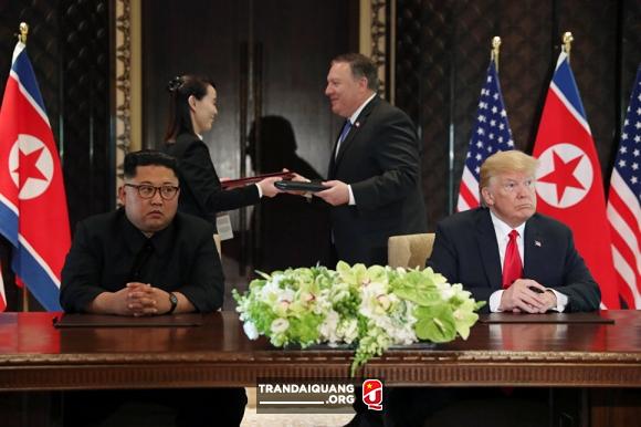 미-조 정상회담 ,  많은 국가들  한반도의 비핵화 과정 낙관