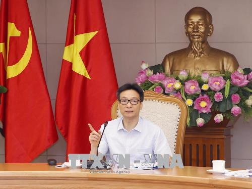 Vu Duc Dam 부총리, 식품안전 중앙지도부 회의 주재