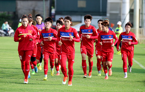 베트남 여자 축구 대표팀 일본서 전지 훈련