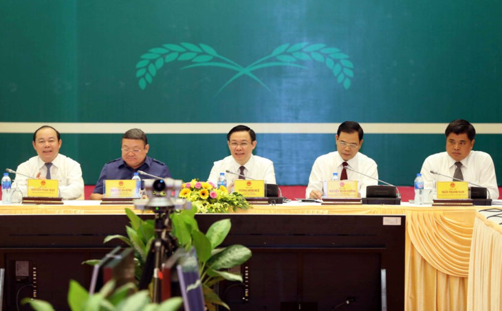 베트남 합작사 개발 정책에 대한 98호 결의안 시행에 관한 화상회의