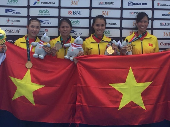 ASIAD 2018 : 베트남  - 메달 랭킹 13 위로 급상