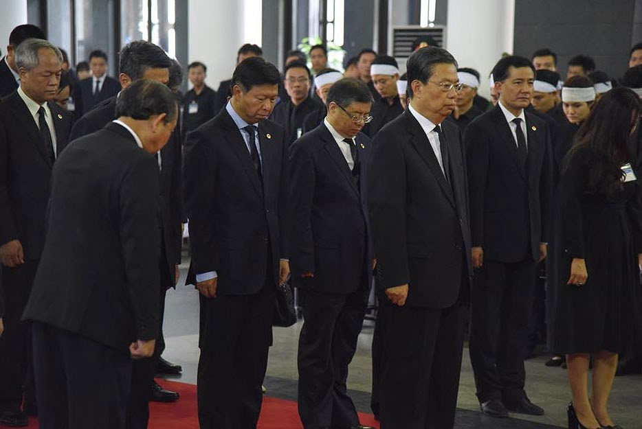 각국, 국제기구, 쩐 다이 꽝 국가주석 조문 서신, 조전을 보내고, 조문단을 파견