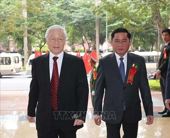 응웬 푸 쩡 (Nguyễn Phú Trọng) 서기장, 당 감찰의 날 70주년 기념식 참여