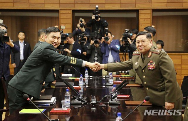 한반도 남북 장성급 군사회담을 가져