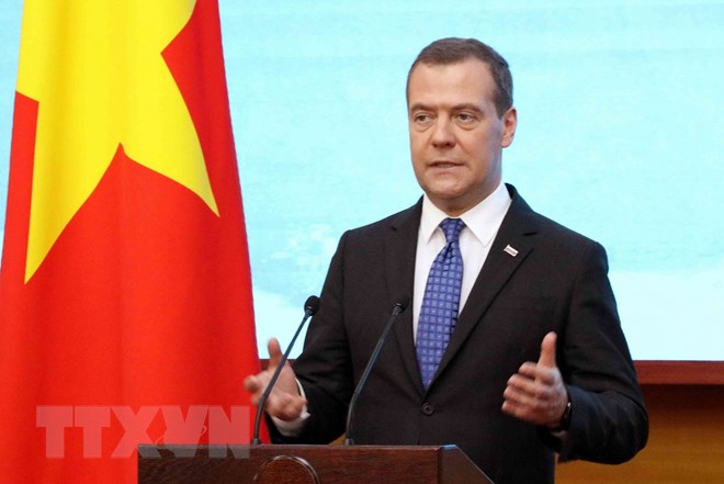 드미트리 메드베데프 (Dmitry Medvedev) 러시아연방 총리, 베트남 공식 방문 마무리
