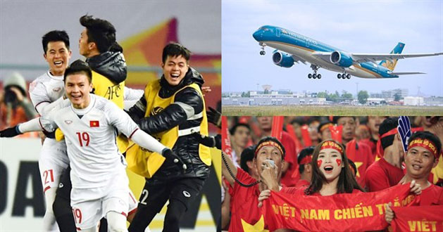 Vietnam Airlines, 2018 AFF Cup 결승전 축구팬들을 위해 항공 편수 늘려