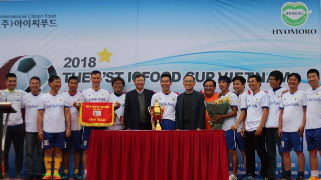 한국 졸업 베트남 유학생을 위한 ICFood축구 대회