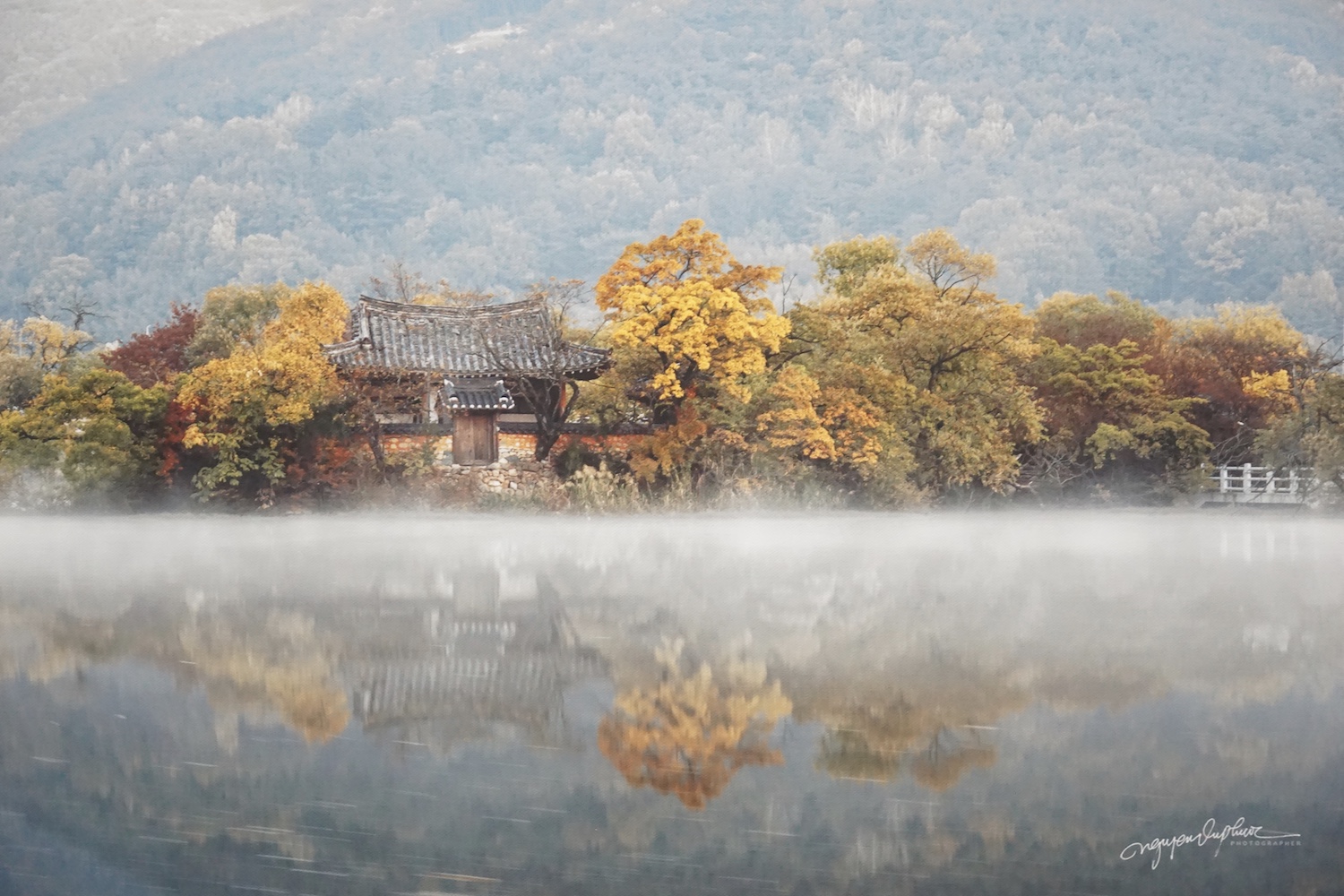 베트남 사진작가의 사진을 통해 바라본 한국 가을의 아름다움