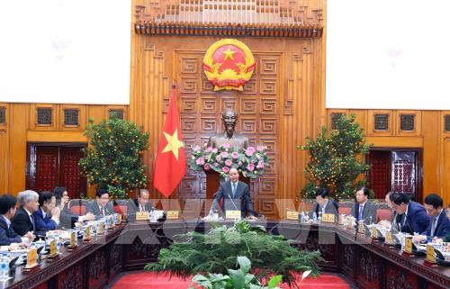 Nguyen Xuan Phuc 국무총리, 2019 기해년 현황에 대한 회의 주재