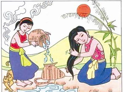 싱가포르 감독, "떰감-Tấm Cám " 어린이 연극 공연