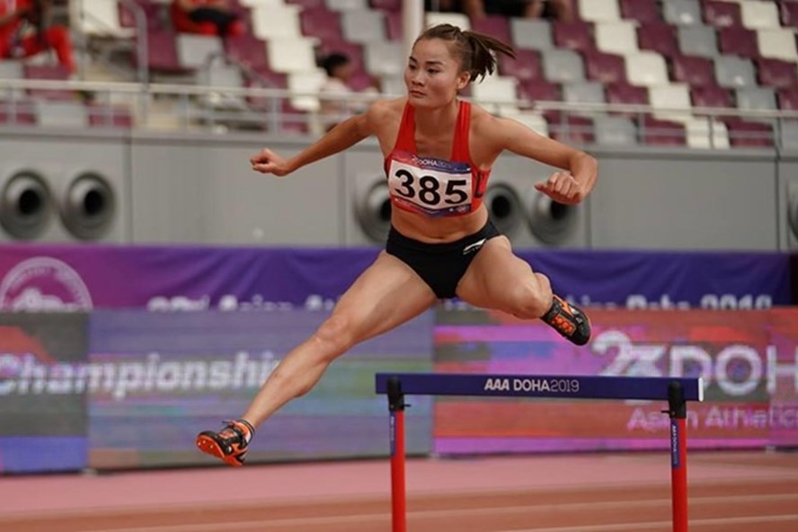 아시아 육상 챔피언십 경기, 꽈익 티 란 선수400m 장애물 금메달