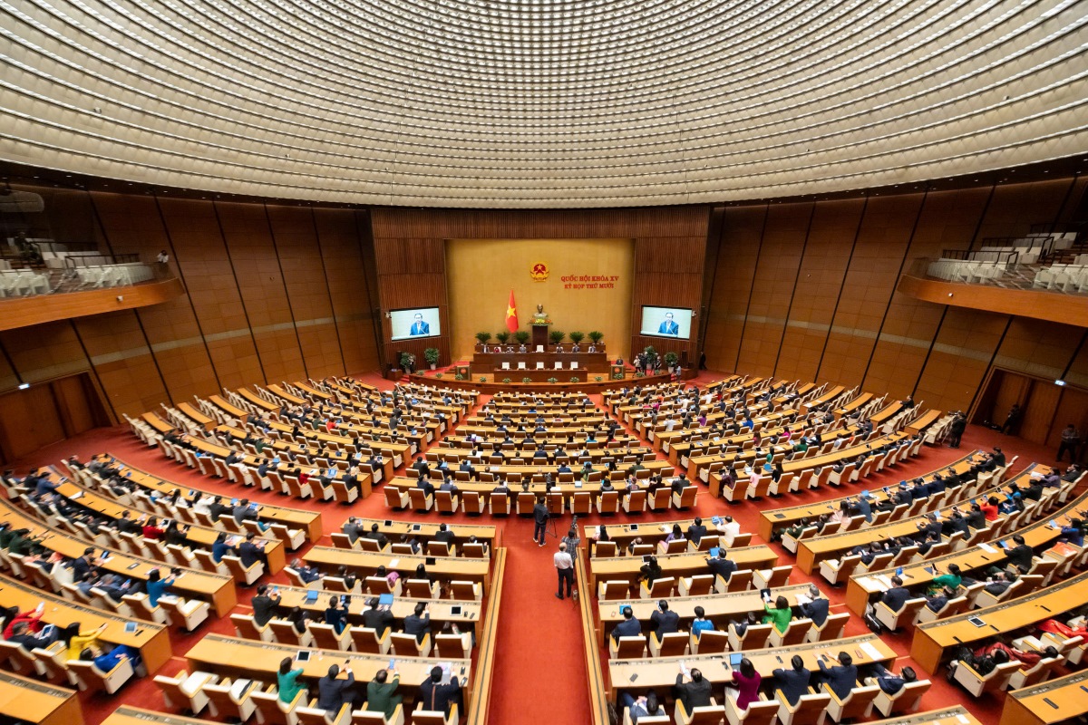 ອັດ​ກອງ​ປະ​ຊຸມ​ສະ​ໄໝ​ສາ​ມັນ​ເທື່ອ​ທີ 10 ສະ​ພາ​ແຫ່ງ​ຊາດ ຫວຽດ​ນາມ ຊຸດ​ທີ 15