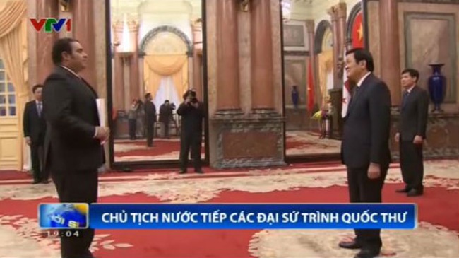 Чыонг Тан Шанг подтвердил, что создаст послам все благоприятные условия для выполнения задач в СРВ