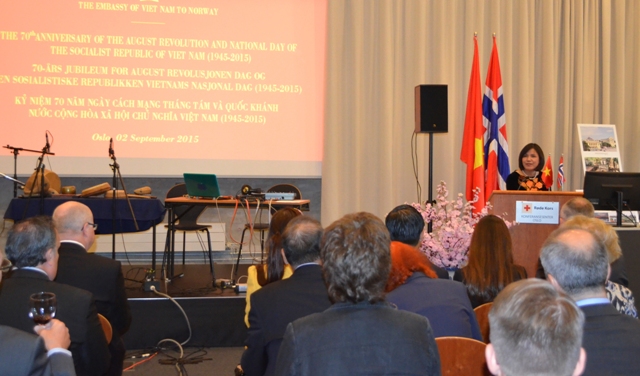 В Норвегии отметили 70-летие Августовской революции и Независимости Вьетнама