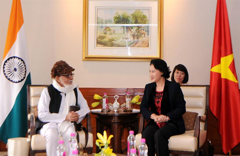 Нгуен Тхи Ким Нган приняла главу комитета Западного Бенгала по индийско-вьетнамской солидарности