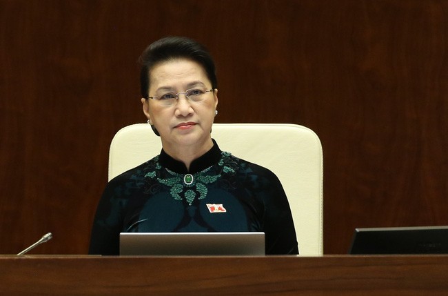 Парламент утвердил освобождение Нгуен Тхи Ким Нган от должностей председателя Национального собрания и Национального избирательного совета