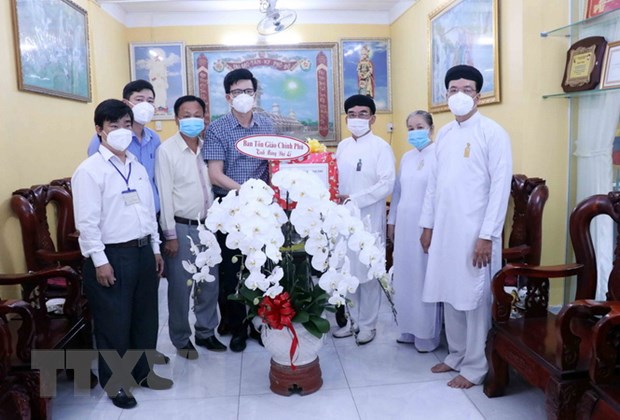 Правительственная комиссия по религиозным вопросам поздравила последователей каодаизма с великой церемонией