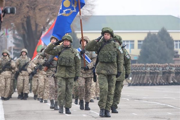 В Казахстане пройдут три военных учения ОДКБ