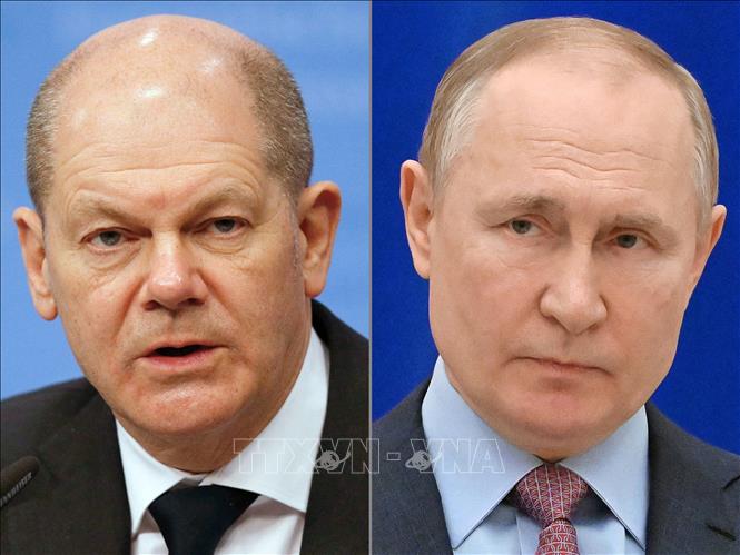 Руководители России Германии провели телефонный разговор