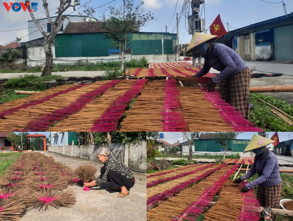 В преддверии Нового года в деревне Баоан кипит работа – ремесленники заняты изготовлением благовоний