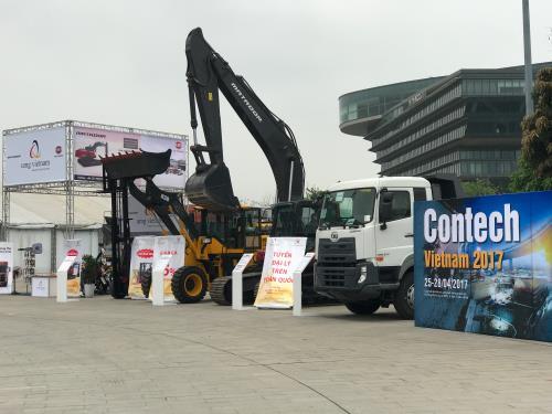 하노이에서 건설 광산 교통 전람회인 Vietnam Contech