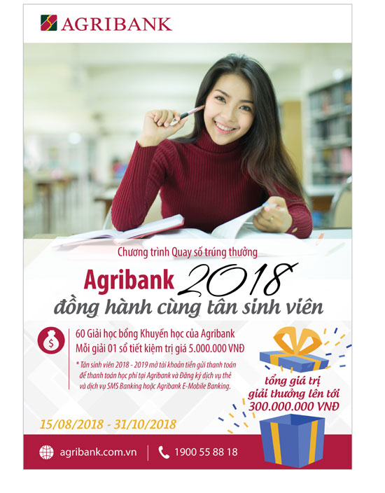 베트남 농업농촌발전은행 (Agribank) 학비수령서비스