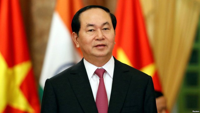 각국 지도자 Tran Dai Quang 국가주석 서거 조전 답지