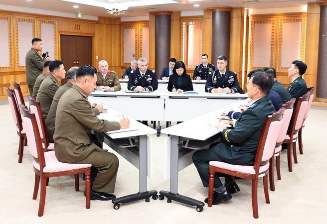 JSA무장해제에 관한 한국 – 조선 – 유엔 삼자회의