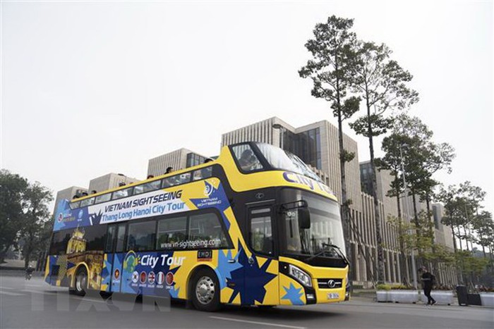 Vietnam Sightseeing 이층버스 및 Thang Long – 하노이 City Tour 버스 노선 개막식