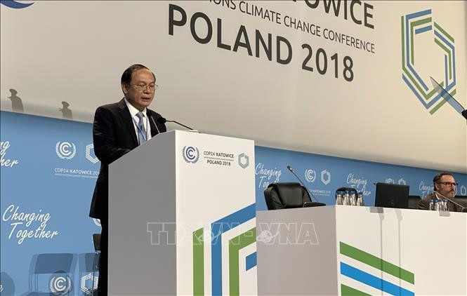 COP24 : 베트남, 기후변화대응에서의 이익조화 및 협력호소