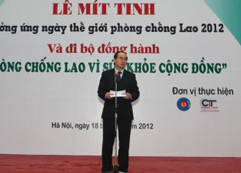 Luchar contra tuberculosis como una meta del desarrollo socio-económico del país