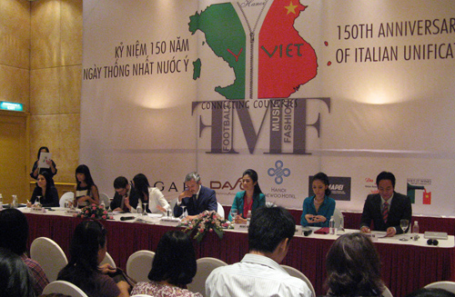 Anuncian eventos de  intercambio cultural  Vietnam - Italia 2012