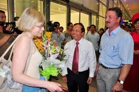 Aeropuerto Internacional de Da Nang recibe el primer vuelo directo desde Rusia