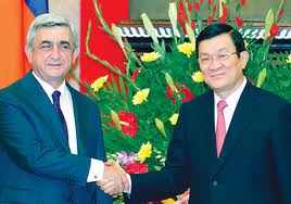 Culmina la visita oficial del Presidente de Armenia a Vietnam